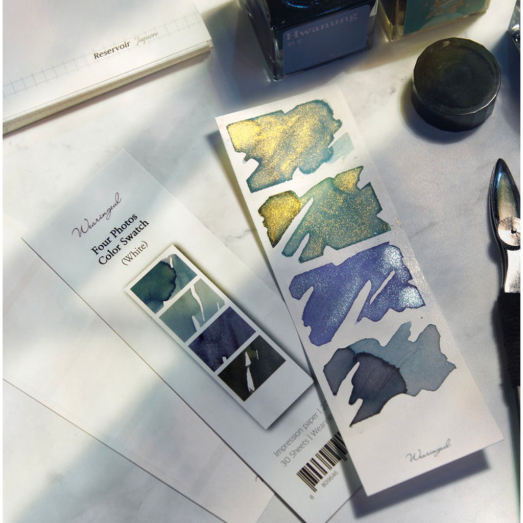 Wearingeul Four Photos Color Swatch Cards (30 Sheets)
