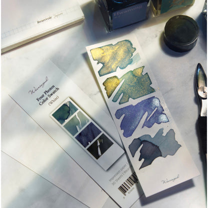 Wearingeul Four Photos Color Swatch Cards (30 Sheets)