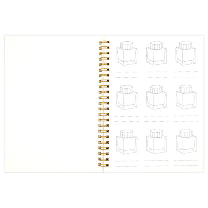 Wearingeul Ink Color Swatch Notebook A5