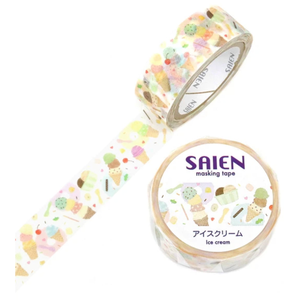 Saien Washi Tape 15mm FULL Roll
