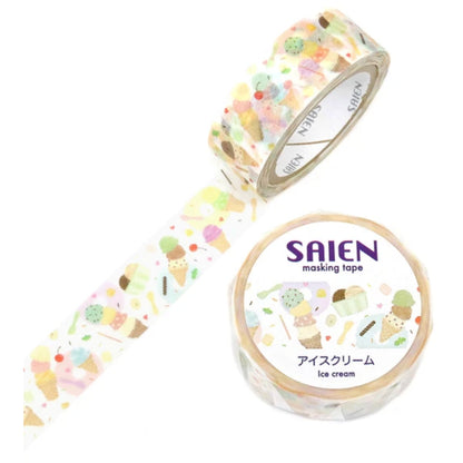Saien Washi Tape 15mm FULL Roll