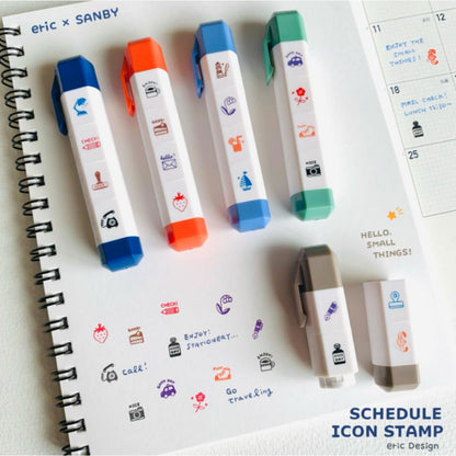 Eric x Sanby Schedule Icon Stamp