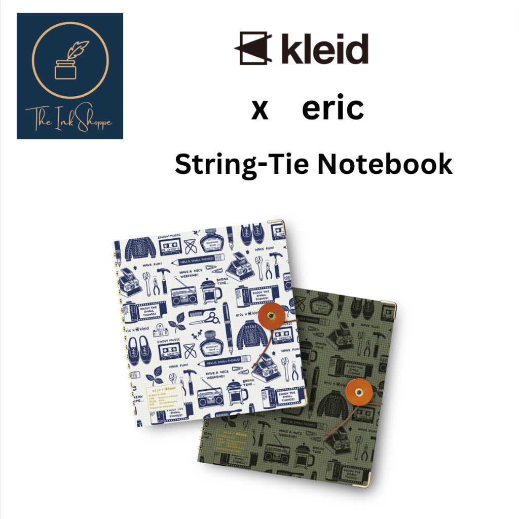 Kleid x Eric String-tie Notebook
