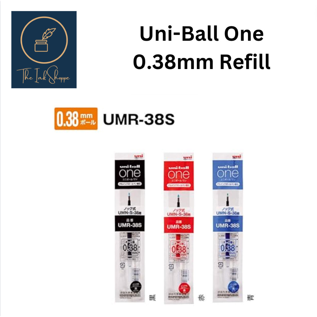 Uni-Ball One Gel Pen 0.38mm Refill (UMR-38S) 1 Piece