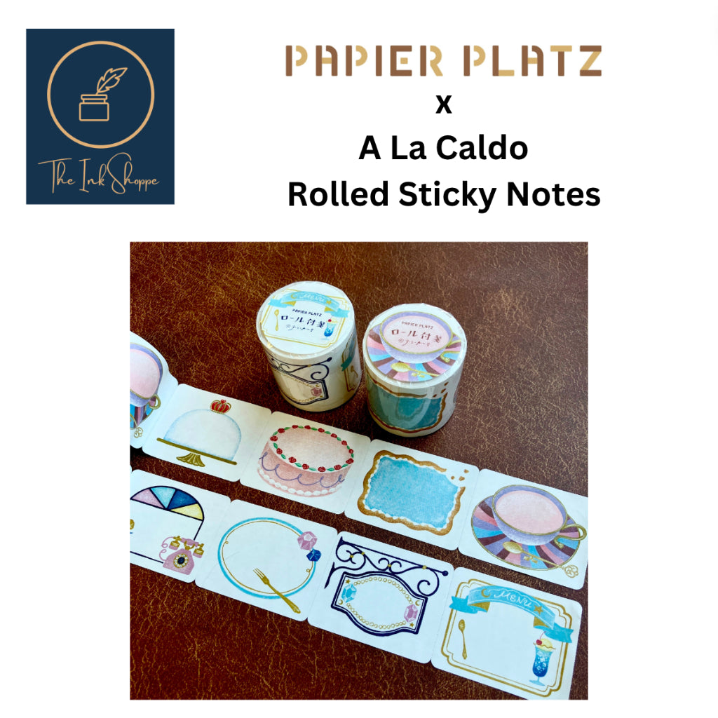 Papier Platz x A La Caldo Rolled Sticky Notes FULL ROLL