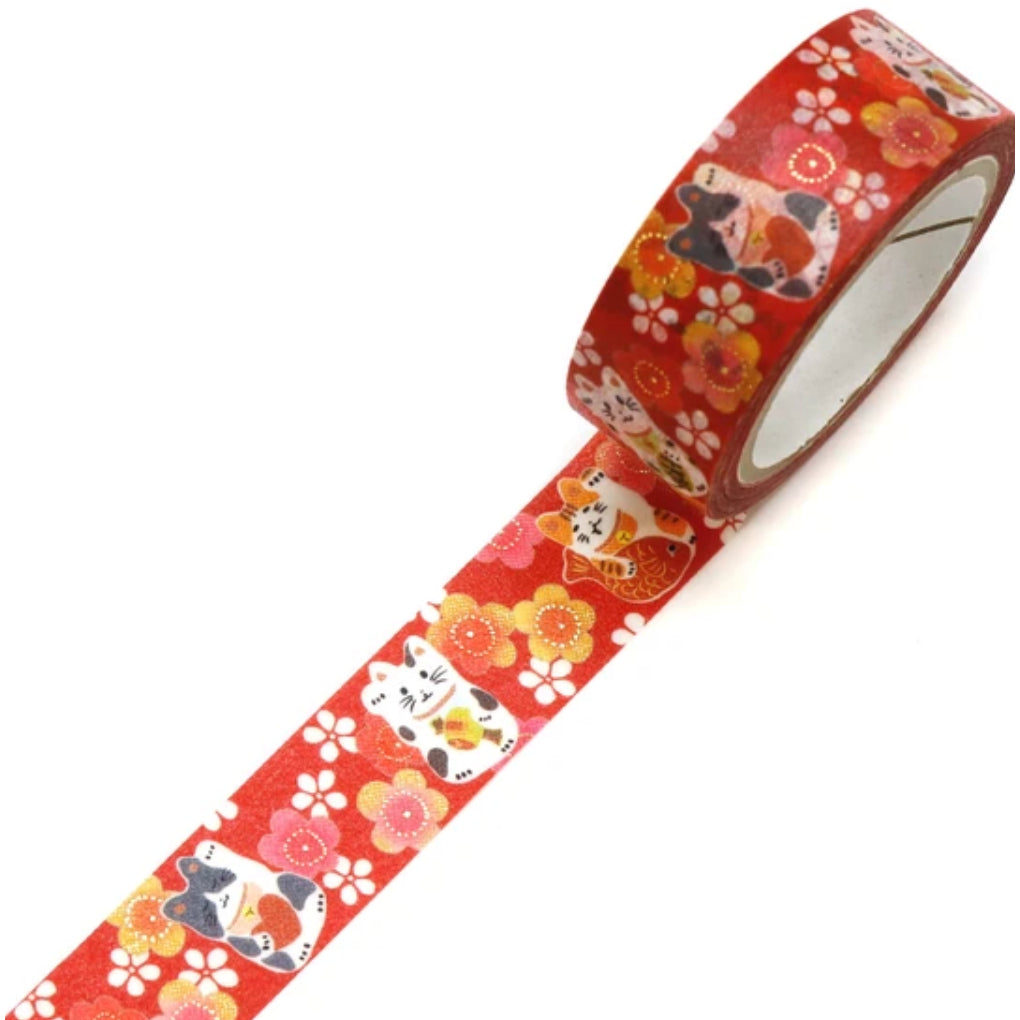 Saien Kimono Series Washi Tape FULL ROLL