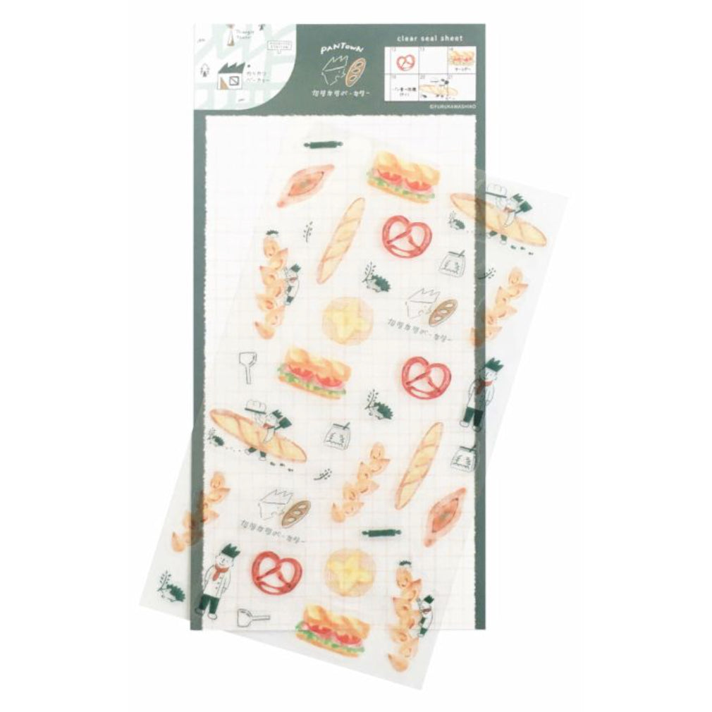 Furukawa PanTown Clear Sticker Sheet