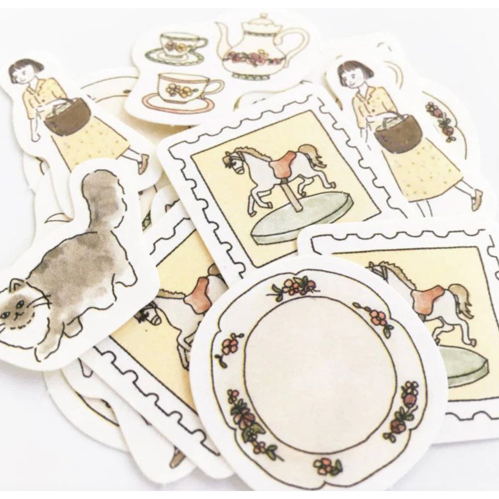 Furukawa Bonjour Paris Limited Edition Flake Stickers