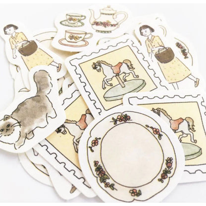 Furukawa Bonjour Paris Limited Edition Flake Stickers