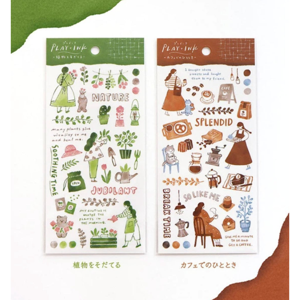 Mind Wave Play + Ink Stickers