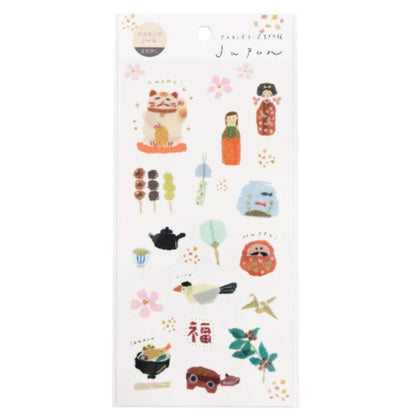 Saien Tamura Miki Agenda Stickers