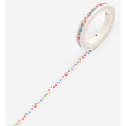 BGM 5mm x 5m Washi Tape with Foil Stamping