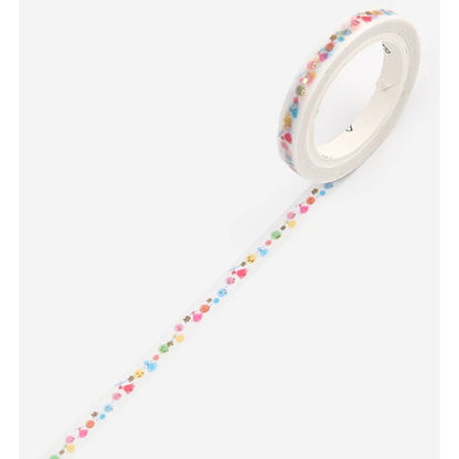 BGM 5mm x 5m Washi Tape with Foil Stamping