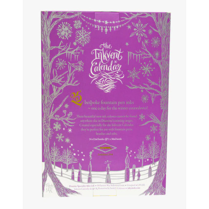 Diamine Inkvent 2023 Purple Edition Fountain Pen Ink Sample (3mL)