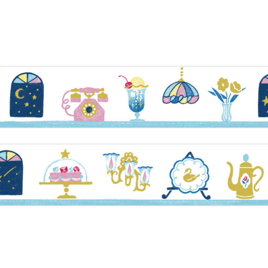 Papier Platz Washi Tape - FULL ROLL - Gold Foil