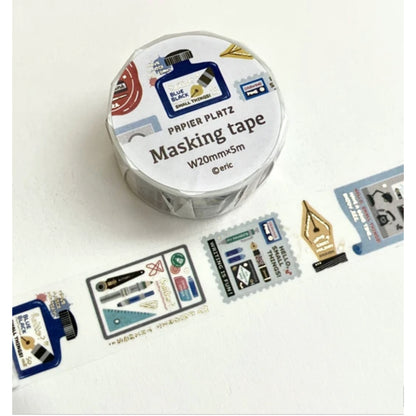 Papier Platz x Eric Small Things Washi Tape FULL ROLL