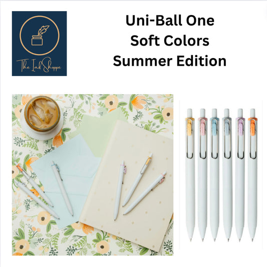 Uni-Ball One Soft Colors Summer Edition 0.38/0.5 Gel Pens PER PIECE