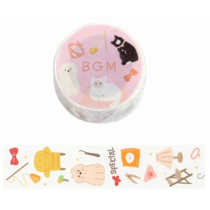 BGM 30mm x 5m Washi Tape Full Roll