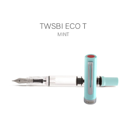 TWSBI ECO-T Mint Blue Limited Edition Fountain Pen Fine Nib (F)