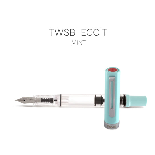 TWSBI ECO-T Mint Blue Limited Edition Fountain Pen Fine Nib (F)