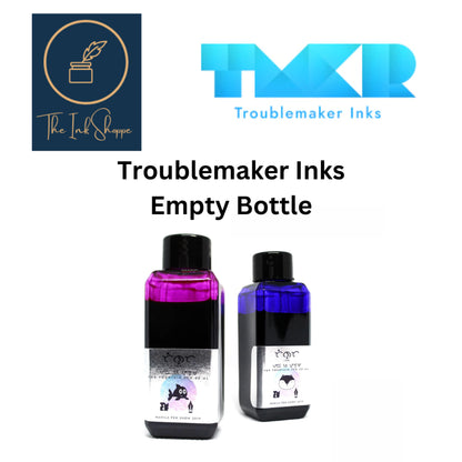 Troublemaker Fountain Pen Ink EMPTY Bottle
