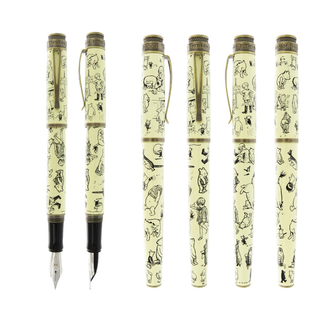 Retro 1951 A.A. Milne Winnie the Pooh Limited Edition Fountain Pen