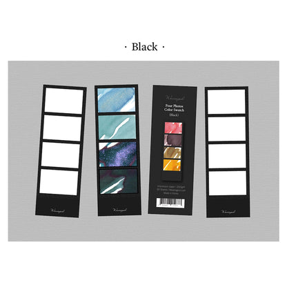 Wearingeul Four Photos Color Swatch Cards (30 Sheets)