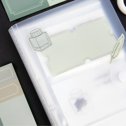 Wearingeul Transparent Colorchart Card Binder