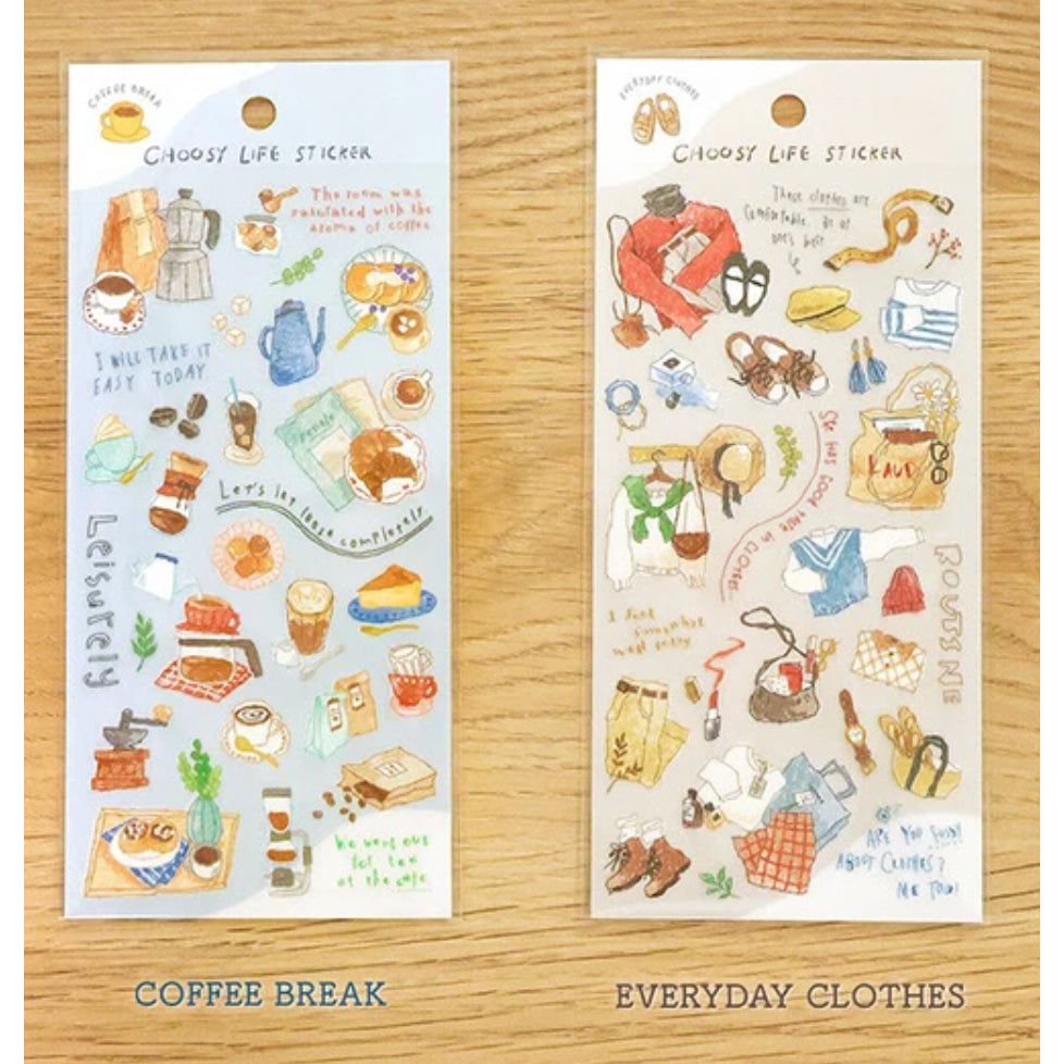 Mind Wave Choosy Life Stickers