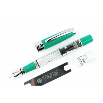 TWSBI Diamond 580 Christmas Green 2015 Limited Edition Fountain Pen