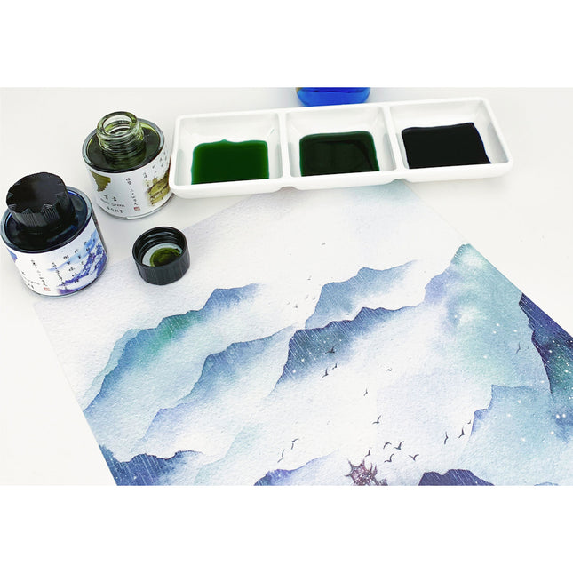 Ostrich Solar Term Fountain Pen Ink FULL BOTTLE (30mL)