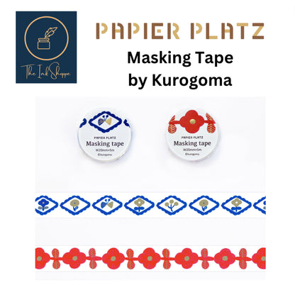 Papier Platz Masking Tape - Kurogoma FULL ROLL
