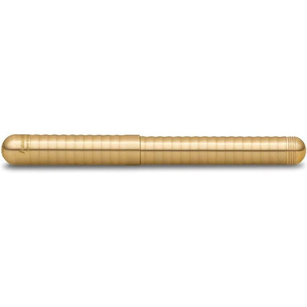 Kaweco Liliput Brass Wave Limited Edition Fountain Pen Broad Nib