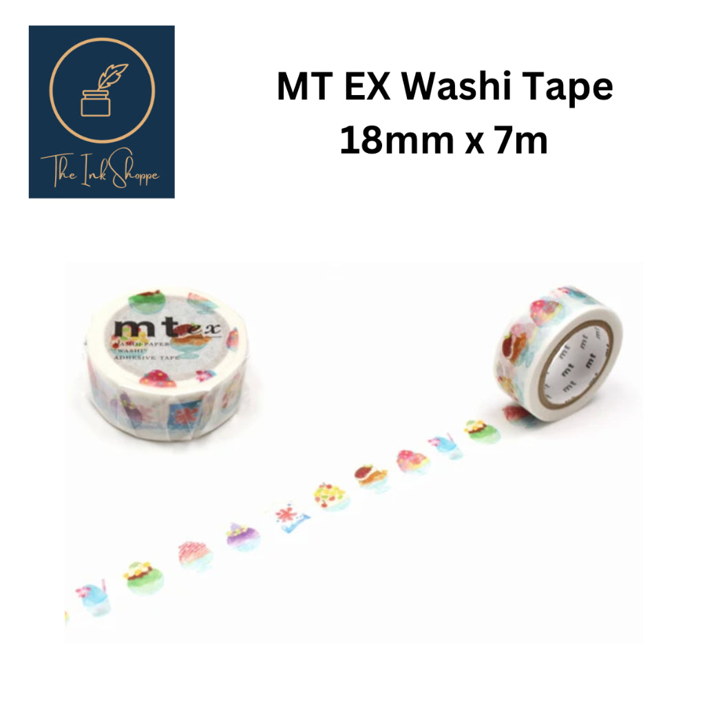 MT EX Washi Tape FULL ROLL 18mm x 7m