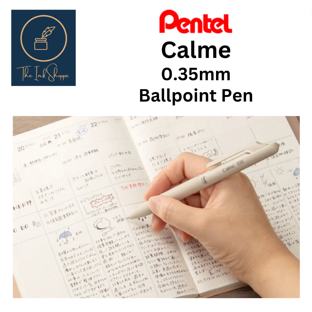 Pentel Calme 0.35mm Ballpoint Pen