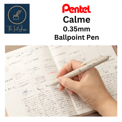 Pentel Calme 0.35mm Ballpoint Pen