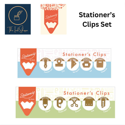 Stationer's Clip Set of 5