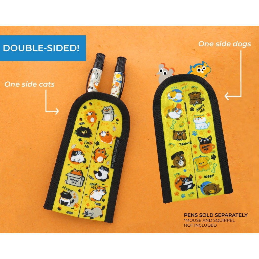 Retro 1951 Rickshaw Bagworks 2-Pen Sleeve