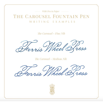 Ferris Wheel Press Carousel Fountain Pen