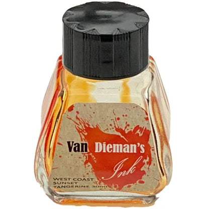 Van Dieman's Fountain Pen Ink EMPTY Bottle