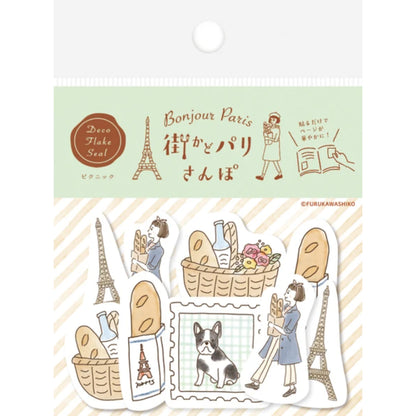 Furukawa Bonjour Paris Limited Edition Flake Stickers