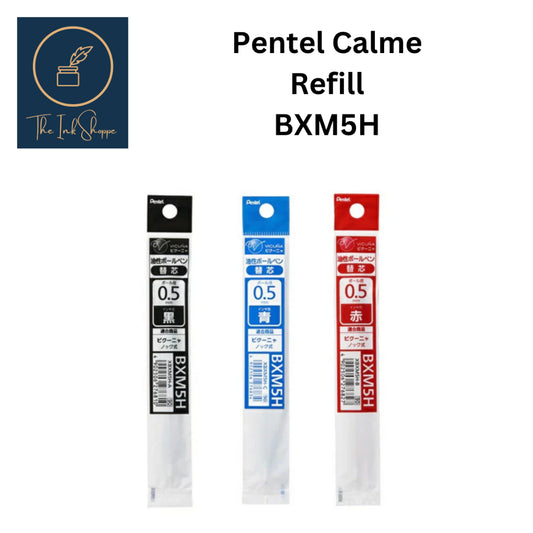 Pentel Calme 0.5mm Refill Ink for Single Color Pen (BXM5H)