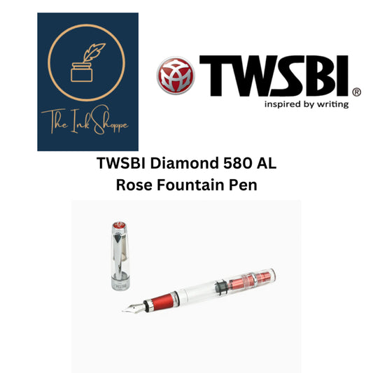 TWSBI Diamond 580AL Rose Fountain Pen