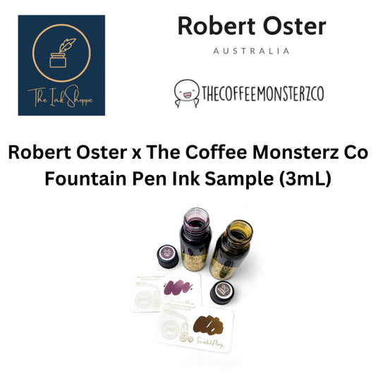 Robert Oster x TheCoffeeMonsterzCo Collaboration Fountain Pen Ink Sample (3mL)