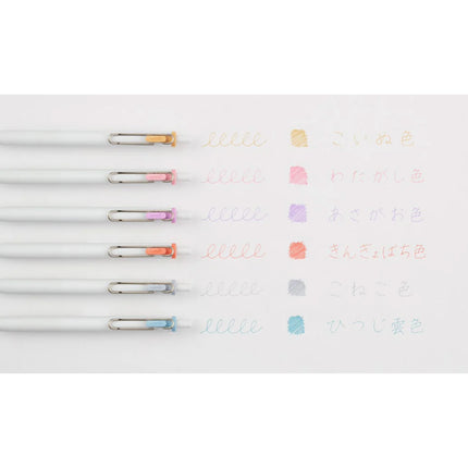 Uni-Ball One Soft Colors Summer Edition 0.38/0.5 Gel Pens PER PIECE