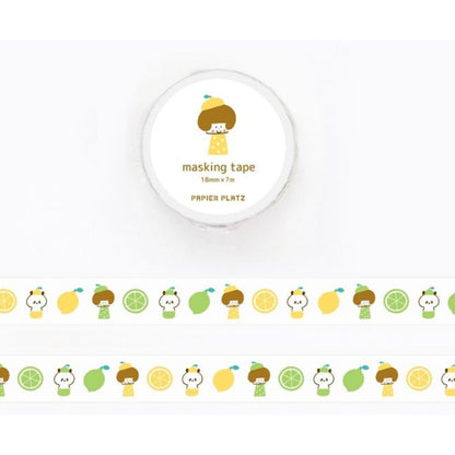 Papier Platz Mizutama "Fruits-Chan Series 2"  Masking Tape