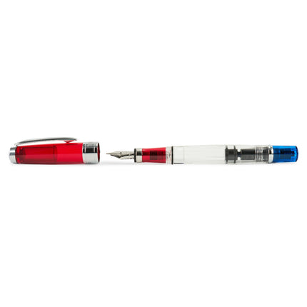 TWSBI Diamond 580 Red Blue Transparent (RBT) 100th Anniversary of Republic of China Fountain Pen