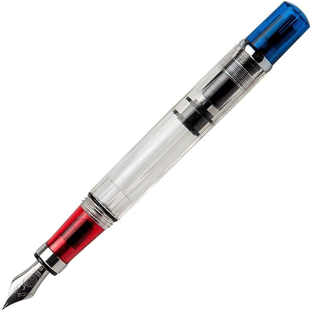 TWSBI Diamond 580 Red Blue Transparent (RBT) 100th Anniversary of Republic of China Fountain Pen