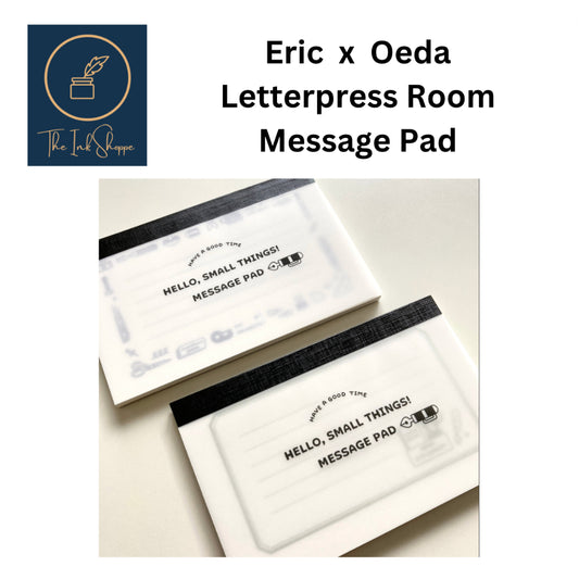 Eric x Oeda Letterpress Room Message Pad