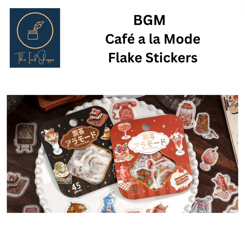 BGM Café a la Mode Flake Stickers